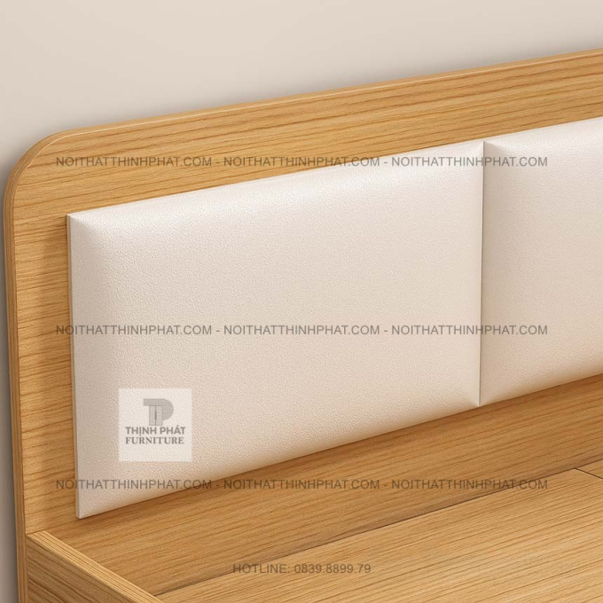 Giường Tựa Lưng Góc Tường, Thiết Kế Thông Minh Với Ngăn Kéo Và Hộc Đồ GN26
