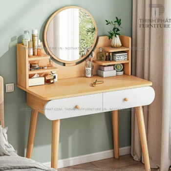 Bàn Trang Điểm Phong Cách Bắc Âu Đẹp Hiện Đại BTD16