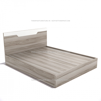 Giường Ngủ 1m6 Thiết Kế Trang Nhã, Gỗ Mdf Phủ Melamine GN10