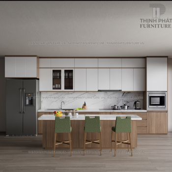 Tủ Bếp Đa Ngăn Tầng Kệ Kiểu Dáng Hiện Đại TB09
